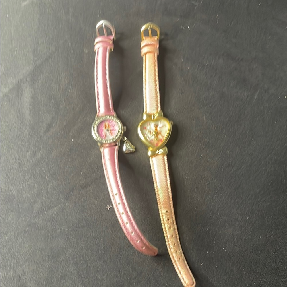 Vintage Barbie Watches Lot Of Two (0008)